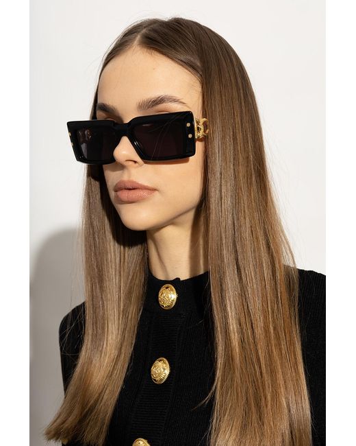 Balmain Black 'Imperial' Sunglasses