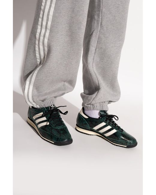 Adidas Originals Green Sports Shoes 'Sl 72 Og W'