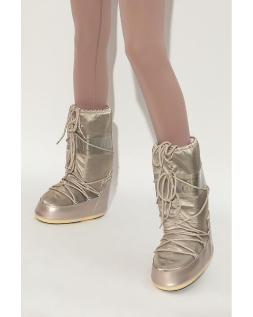 Moon Boot Natural Snow Boots Icon Glance