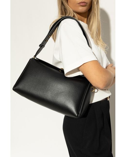 AMI Black Shoulder Bag