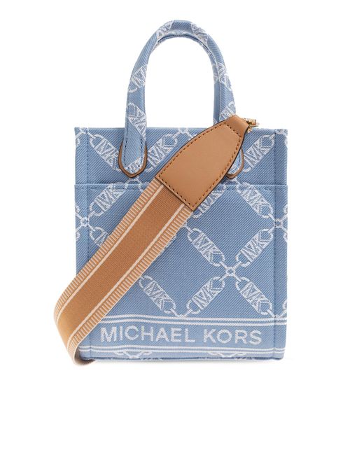 MICHAEL Michael Kors Blue 'gigi Xs' Shoulder Bag,