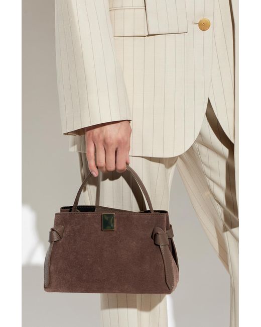 Yuzefi Brown "Gyoza Mini" Bag