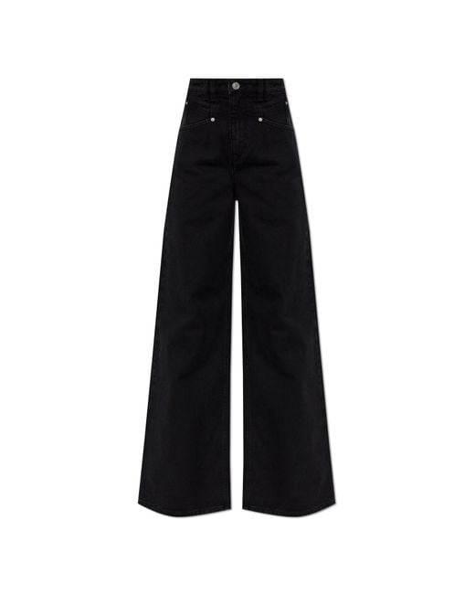 Isabel Marant Black 'Lemony' Jeans