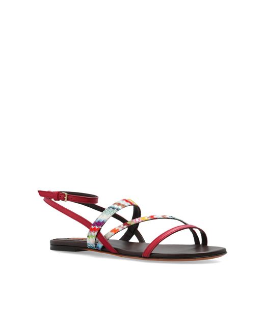 Missoni Black Sandals With Lurex Thread