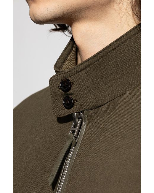 Tom Ford Green Wool Jacket for men