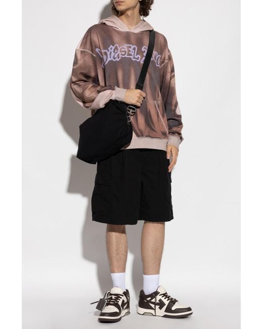 Carhartt Black "Cole" Cargo Shorts for men