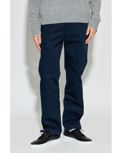 Givenchy Black Trousers With Logo for men