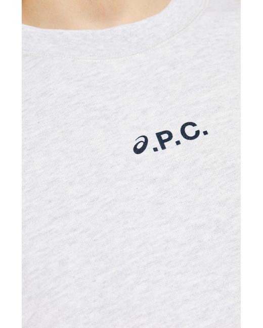 A.P.C. White Apc X Asics for men