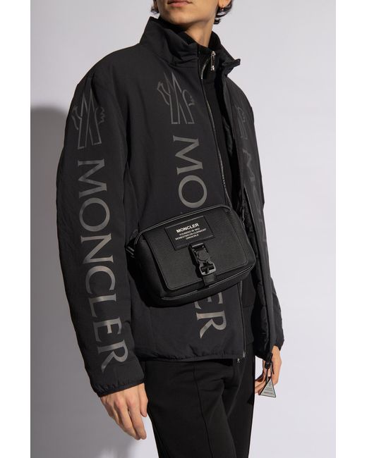 Moncler Black 'naoka' Shoulder Bag, for men