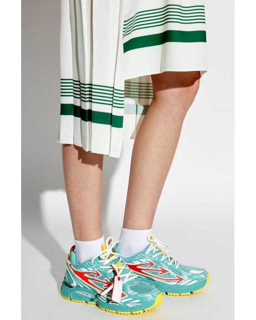 Off-White c/o Virgil Abloh Blue 'Ow Be Right Back Mesh' Sports Shoes
