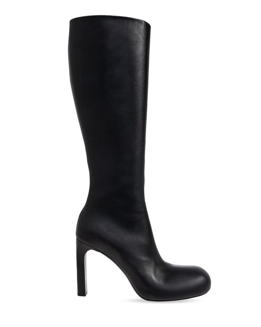 Balenciaga Black Leather Boots