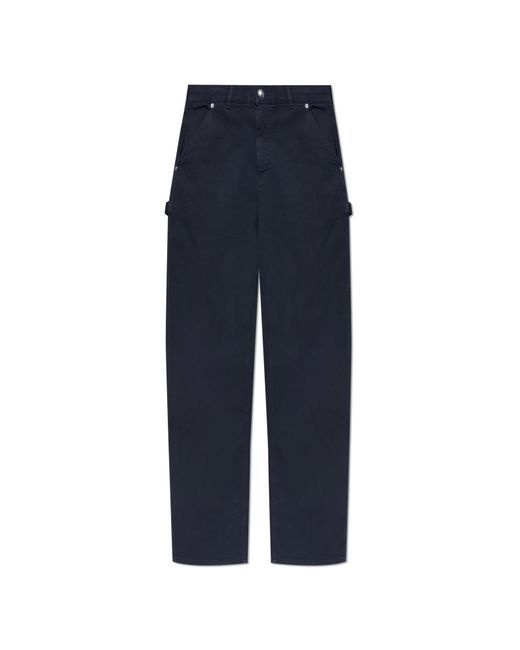 Moncler Blue 'Cargo' Trousers for men