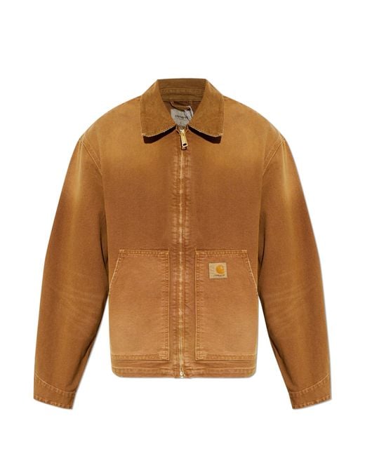 Carhartt Brown 'Arcan' Jacket for men