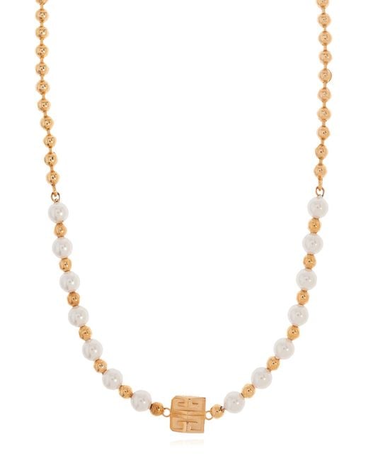 Givenchy Metallic Brass Necklace