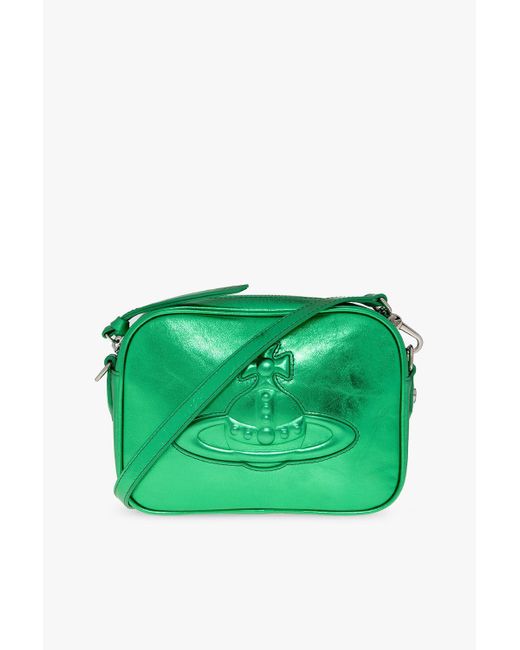 Vivienne Westwood 'anna' Shoulder Bag in Green Lyst