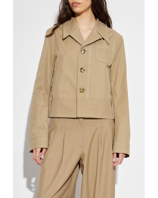 AMI Natural Jacket With Pockets