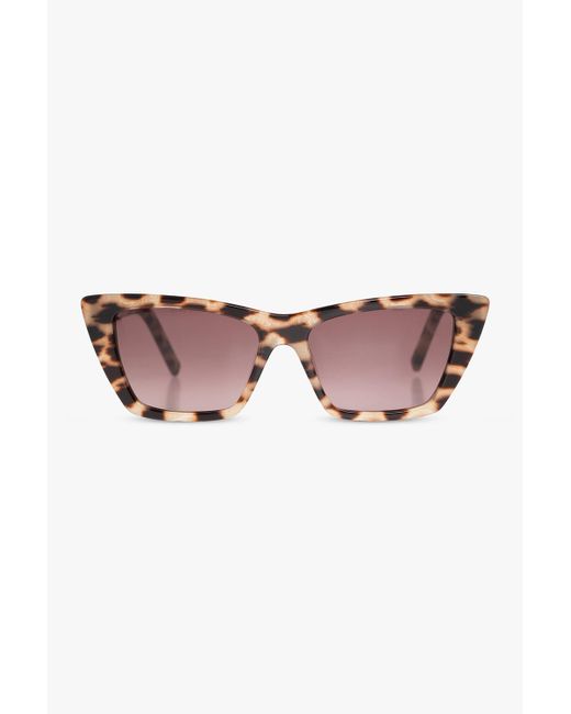 Saint Laurent Pink 'sl 276 Mica' Sunglasses