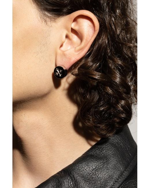 Off-White c/o Virgil Abloh Black Single Earring for men