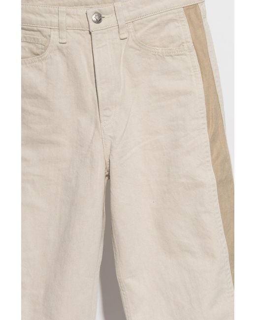 Rag & Bone Natural Straight-Leg Jeans
