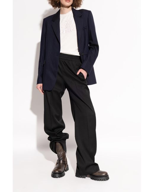 Golden Goose Deluxe Brand Black "Kurt Chunky" Ankle Boots