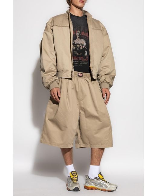 Willy Chavarria Natural "Gas Station" Jacket Type "Boberka" for men