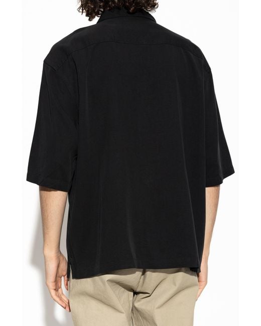 AllSaints Black Shirt 'Rialot' for men