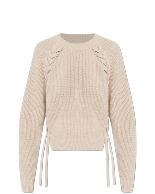 Isabel Marant White Sweater "Tulliam"