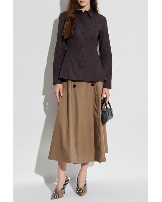 Burberry Brown Skirt "Brenda"