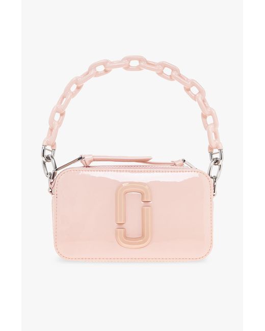 Marc Jacobs 'the Snapshot' Patentleather Shoulder Bag in Pink Lyst UK