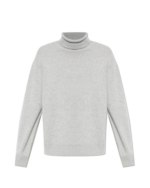 Lisa Yang White Faron Turtleneck for men