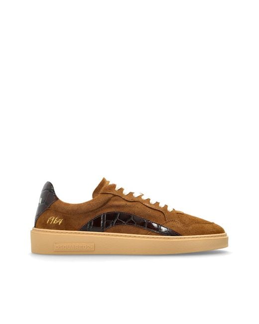 DSquared² Brown 'Rider' Sports Shoes for men
