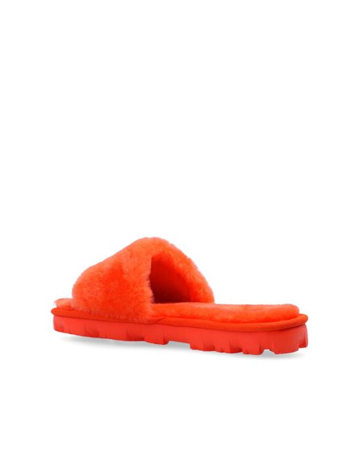 Orange store fluffy slides