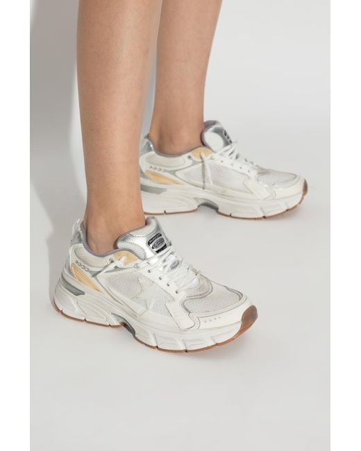 Golden Goose Deluxe Brand White Lightstar Sneakers