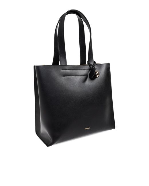 Furla Black Divide Medium Bag