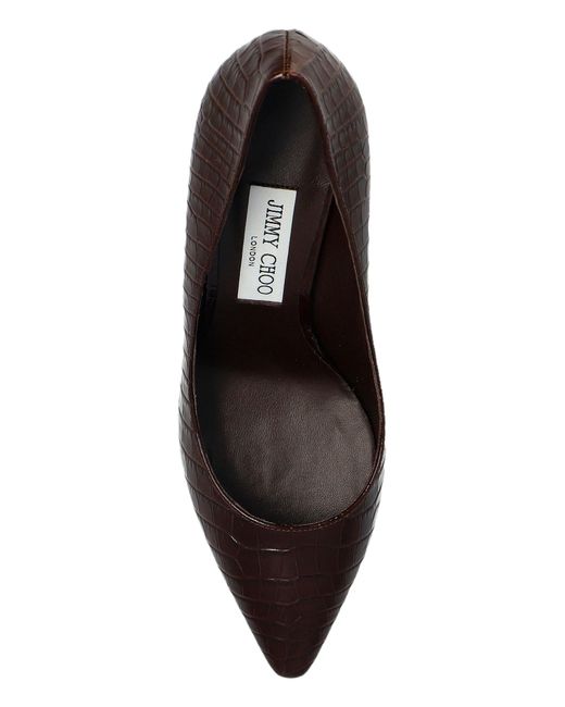 Jimmy Choo Black 'Romy' Heeled Shoes