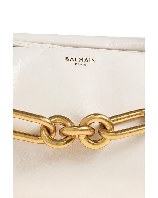 Balmain Natural 'Sync Medium' Hand-Held Bag