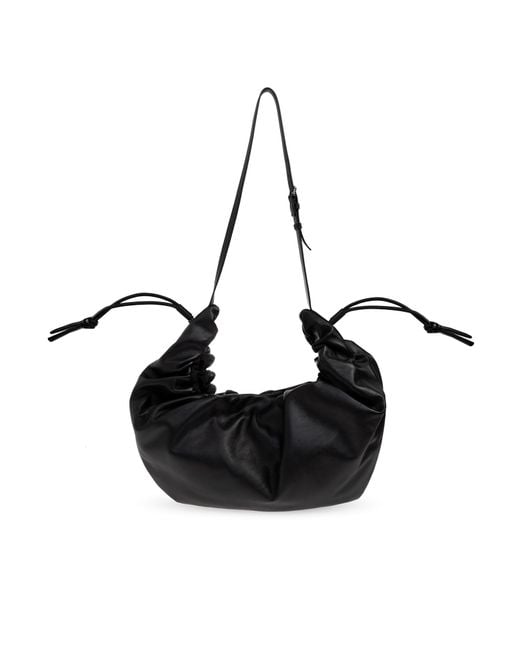 Marni Black Shoulder Bag 'Scrunchie Medium'
