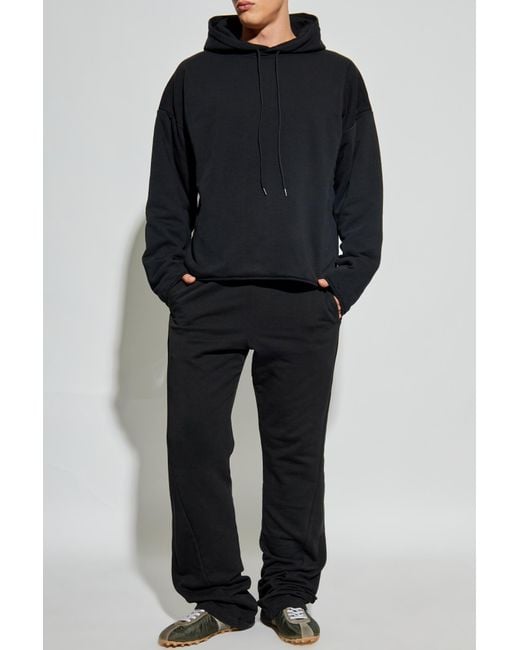 MM6 by Maison Margiela Blue Hoodie for men