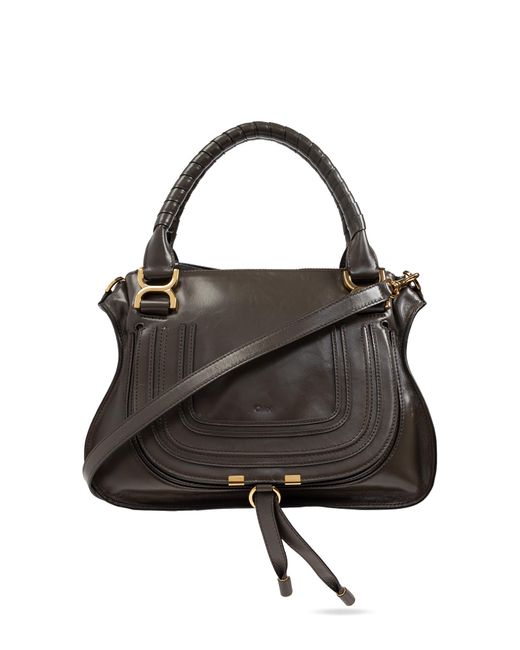 Chloé Black Handbag Marcie Double Medium