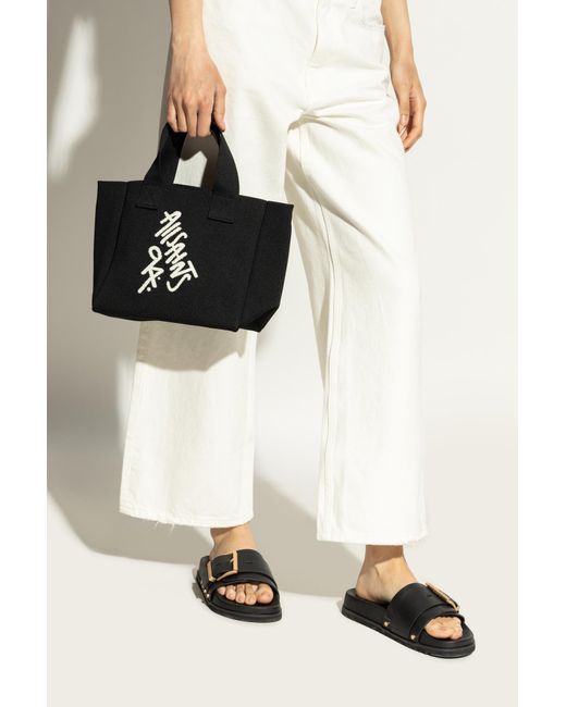 AllSaints Black Shopper Bag Izzy