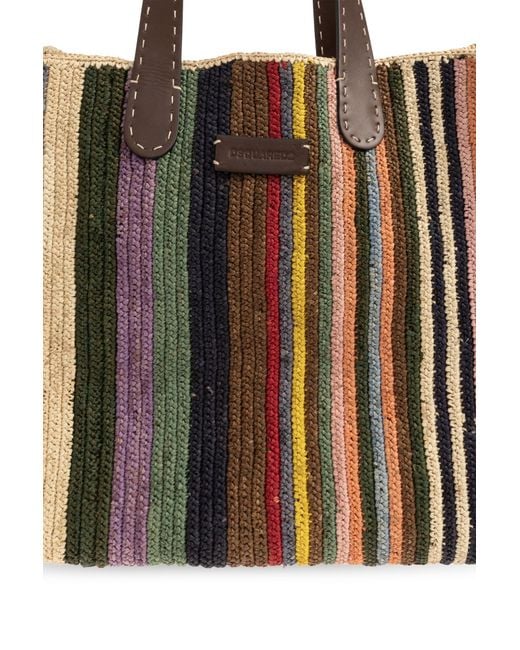 DSquared² Multicolor Shoulder Bag Type 'Shopper'