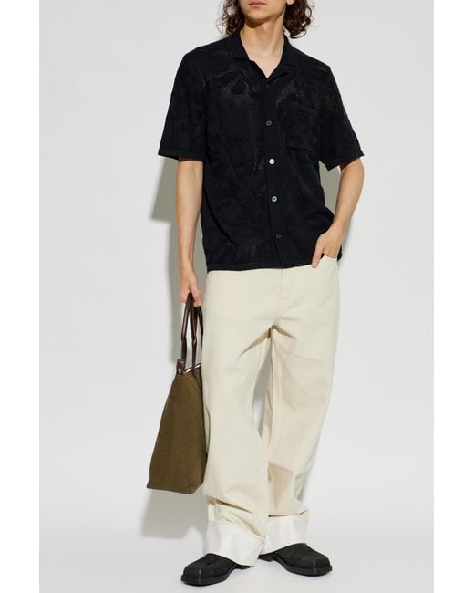 Samsøe & Samsøe Black 'Saconald' Shirt for men