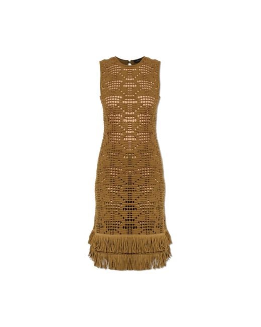 Etro Natural Knitted Dress