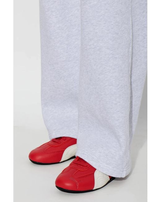PUMA Red "Speedcat Decon" Sports Shoes