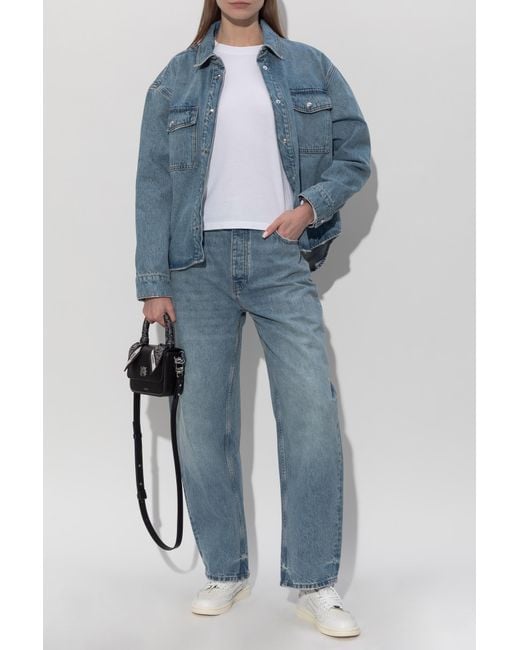 Rag & Bone White Long-Sleeve Top