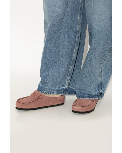 Birkenstock Brown 'Naples Wrapped' Shoes