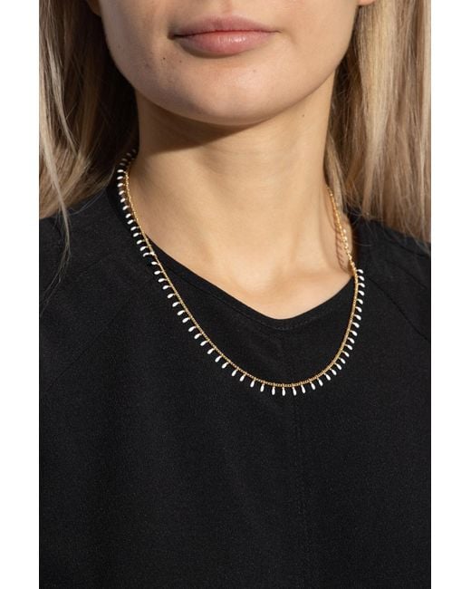Isabel Marant Metallic Necklace With Charms