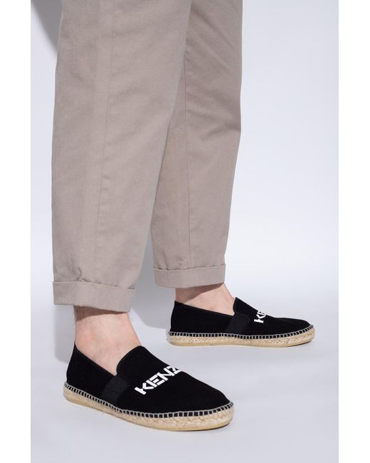kenzo black espadrilles