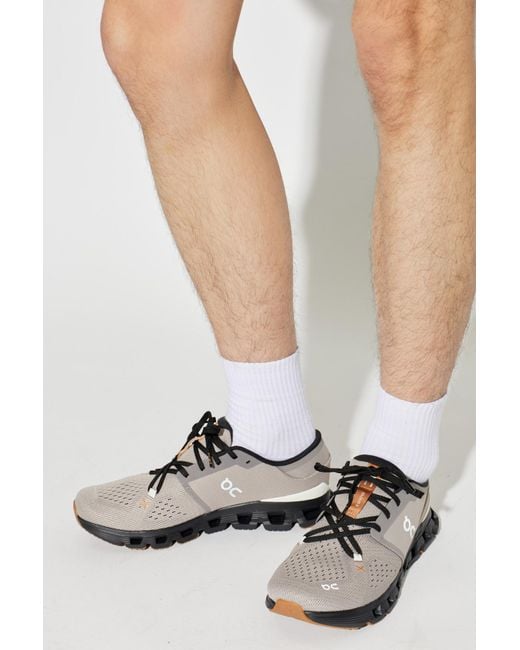 On Shoes Brown Sports Shoes "Cloud X4" for men