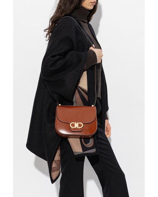 Ferragamo Brown Leather Handbag